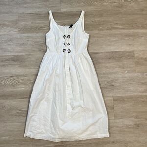 Who What Wear White Sundress-Size XS